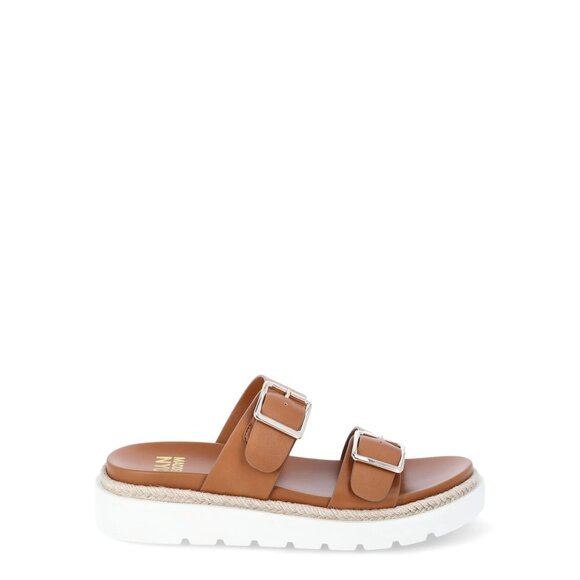 NWT Madden NYC Women’s Flatform Two Strap Sandals – Cognac – Size 8 - Picture 1 of 6